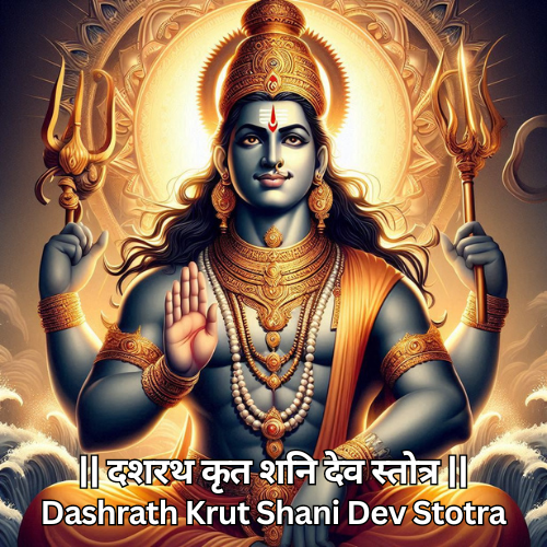 Dashrath krut shani dev stotra image