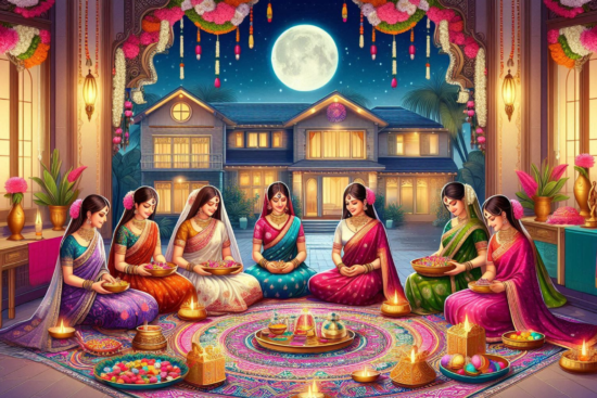 Karwa Chauth Vrat Katha करवा चौथ व्रत कथा
