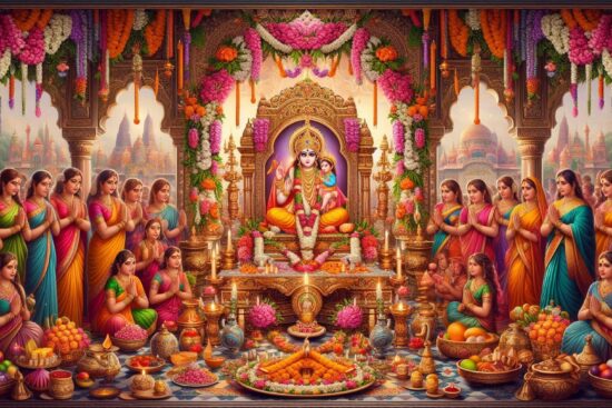 Ahoi Ashtami Vrat Katha