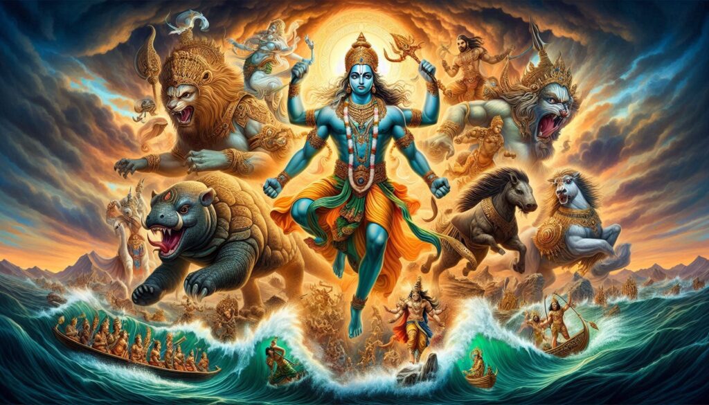 Lord Vishnu Dash Avatar