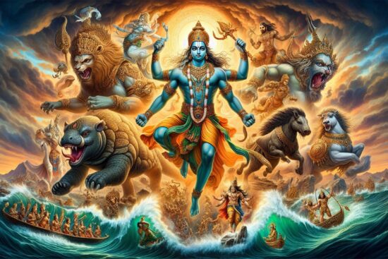 Lord Vishnu Dash Avatar